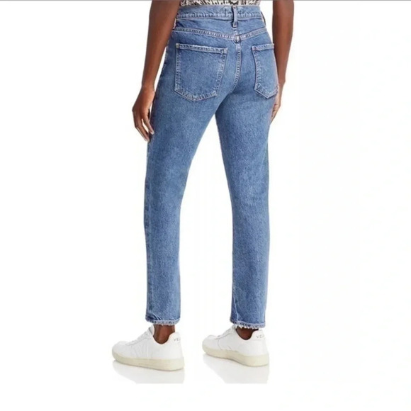 Agolde toni mid rise jeans size 24 - Picture 2 of 6